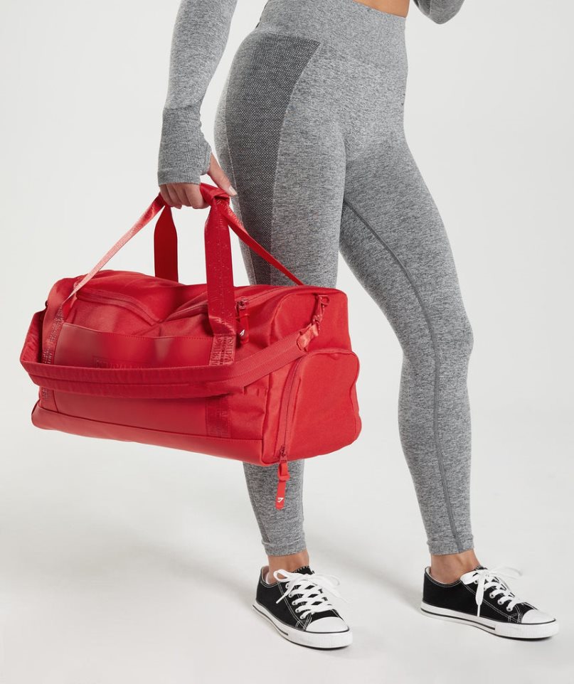 Gymshark Small Everyday Gym Sports Bag Red | NZ 5SCMEL